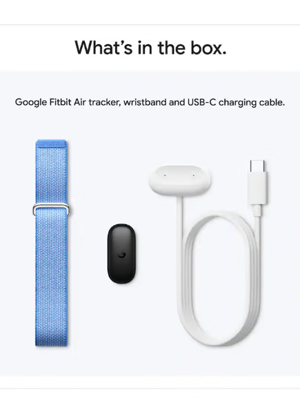 Google Fitbit Air - Screenless Fitness & Health Tracker with Heart Rate, Sleep and Activity Monitoring, AI-Powered Coaching, Up to 7 Days Battery Life, Compatible with iOS and Android, Lavender - Image 5